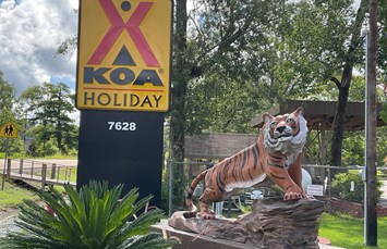 Baton Rouge KOA Holiday Photo